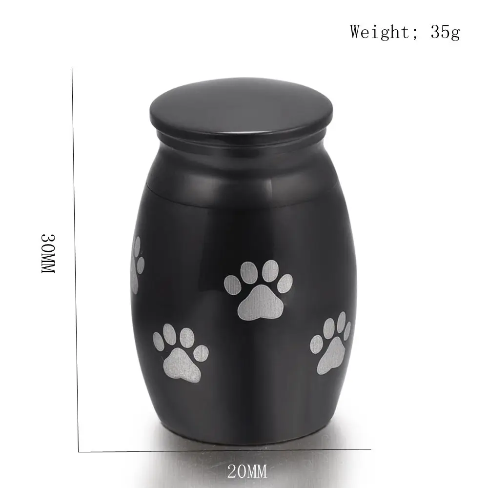 

Cheap 316L Stainless Steel Cremation Jar for Animal/ Human Ashes Container - Funeral Urn Hold Pet Dog/ Cat Ash Memorial Jewelry