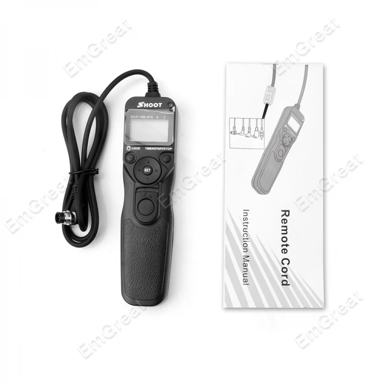 Кабель дистанционного управления спуском затвора с таймером для NIKON D2HS D2H D1X D1H D1D800