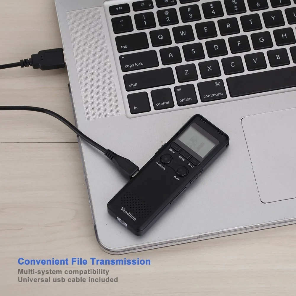 Vandlion Диктофон мини HD шумоподавление MP3 бизнес Профессиональный диктофон с