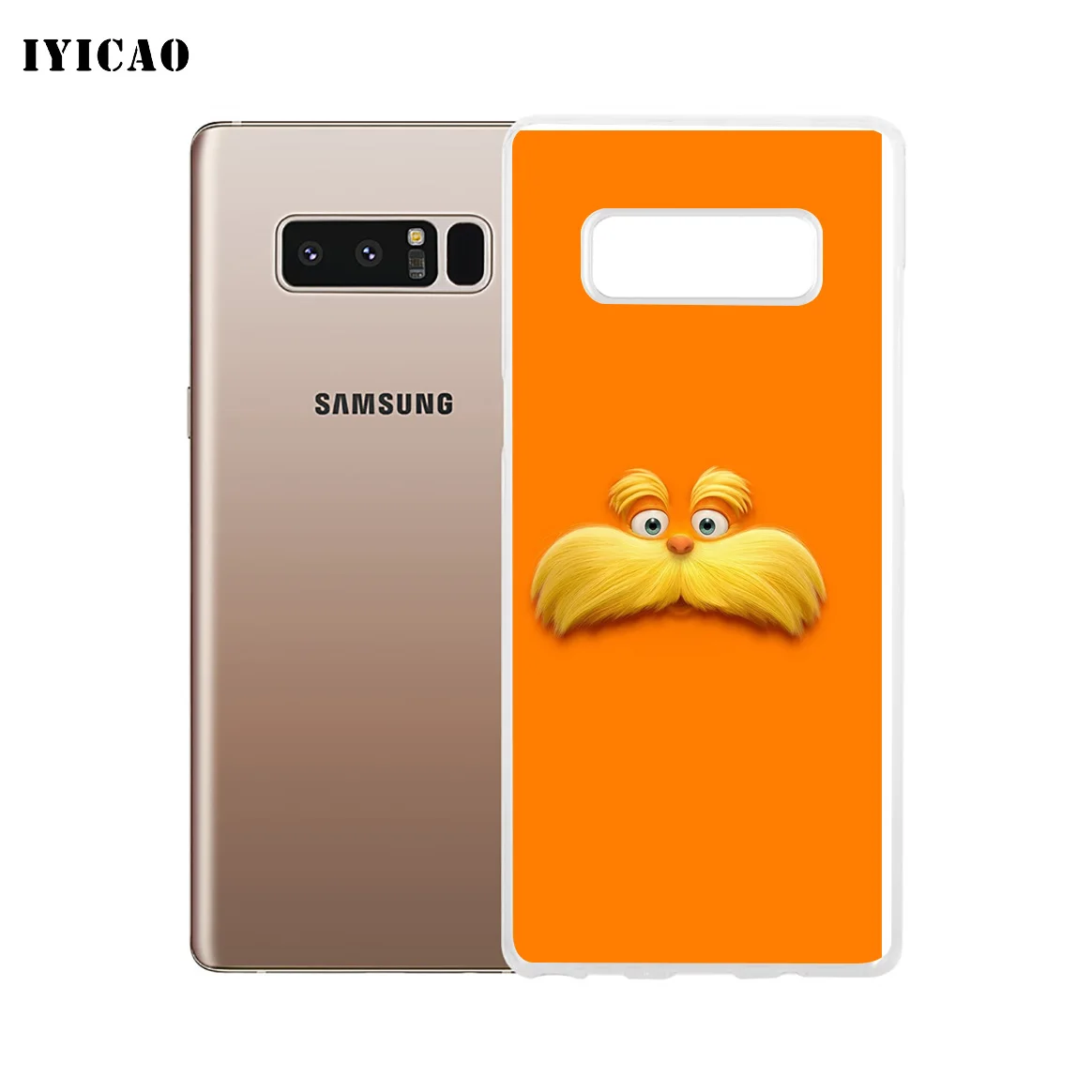 IYICAO милый 3D Мягкий силиконовый чехол для телефона Samsung A5 A6 Plus A7 A8 A9 J3 J5 J7 Note 8 9 TPU