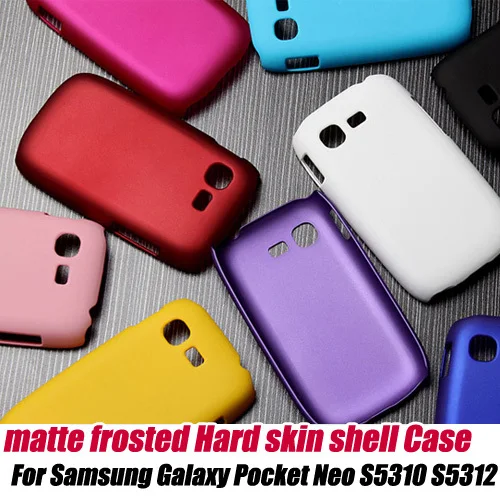 Матовый Жесткий кожаный чехол для samsung Galaxy Pocket Neo S5310 GT S5312|case for galaxy|case samsungcase |