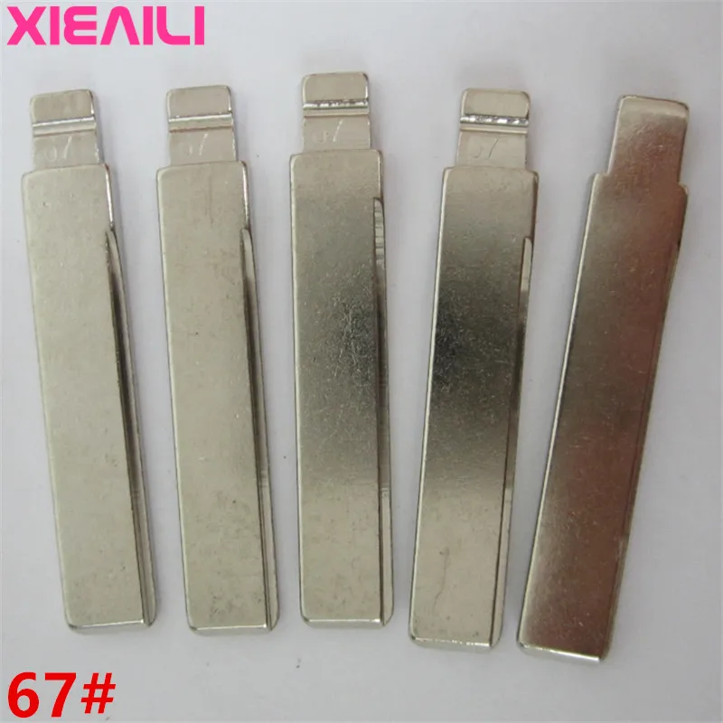 XIEAILI 5 шт./лот 67 # металлическая заготовка необработанный откидной ключ KD с