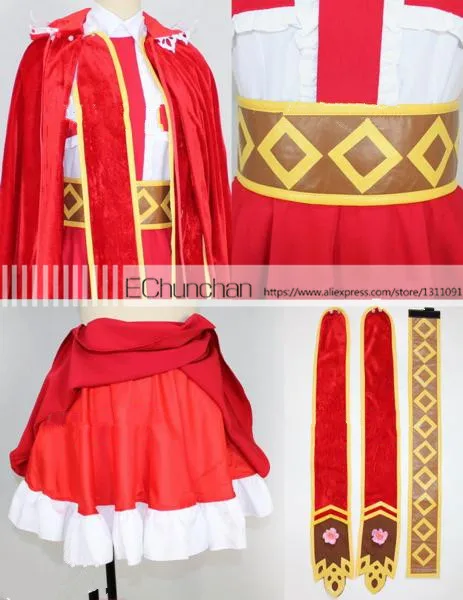 Full set MONSTER'S PINBALL Nono cosplay costume |