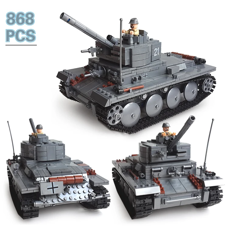 Набор строительных блоков совместимый с legod Century военные PZKPFW-II танки 3D