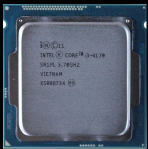 Процессор Intel Core i3 4170 I3 3 7 ГГц/четырехъядерный процессор SR1PL с возможностью