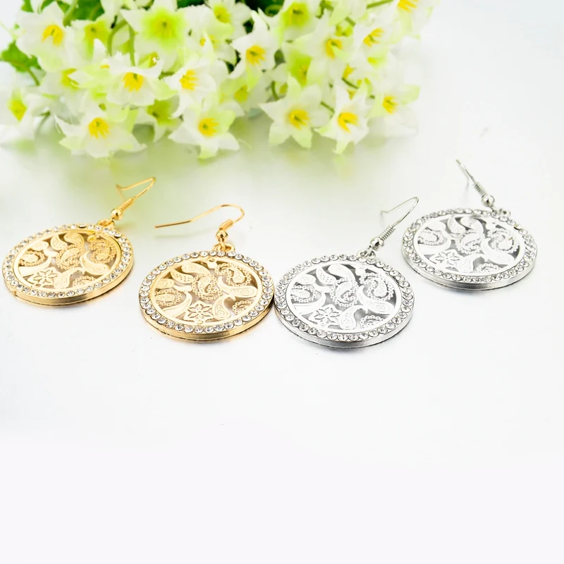 Женские серьги-подвески с австрийским кристаллом | Украшения и аксессуары