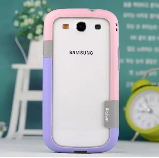 Распродажа! S3 бампер чехол для samsung galaxy s3 s4 s5 s6 note3 note4 ультра тонкий край мягкий