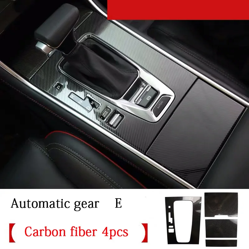 Automatic gear E Аксессуары для стайлинга автомобилей для Changan CS75 Автомобильная панель управления панели передач декоративные наклейки из нержавеющей стали - Название цвета: Automatic gear E