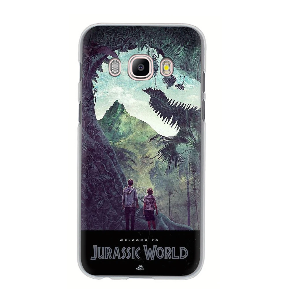H11 С изображением динозавров из фильма «Парк Юрского периода Jurassk мир жесткий чехол для телефона с рисунком в виде крышка чехол для samsung Galaxy A7 A8 A9 A10 A30 A40 A50 A70 - Цвет: H11