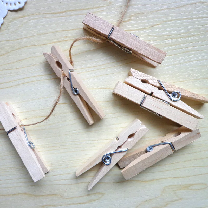 12 шт. заколки из натурального дерева 7 2x1 см|natural wood clip|wooden clipswooden clip big |