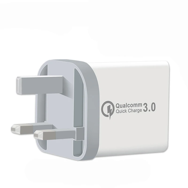 Сетевое зарядное устройство с 2 USB-портами быстрая зарядка QC 3 0 | Мобильные