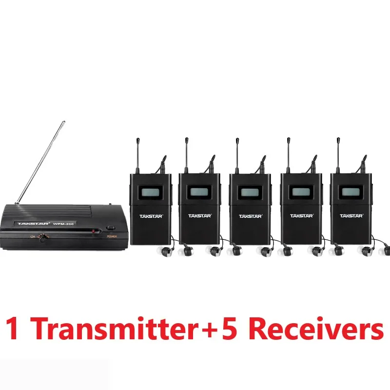 Takstar WPM 200/wpm200 UHF Беспроводная система монитора использовать для записи студии/на