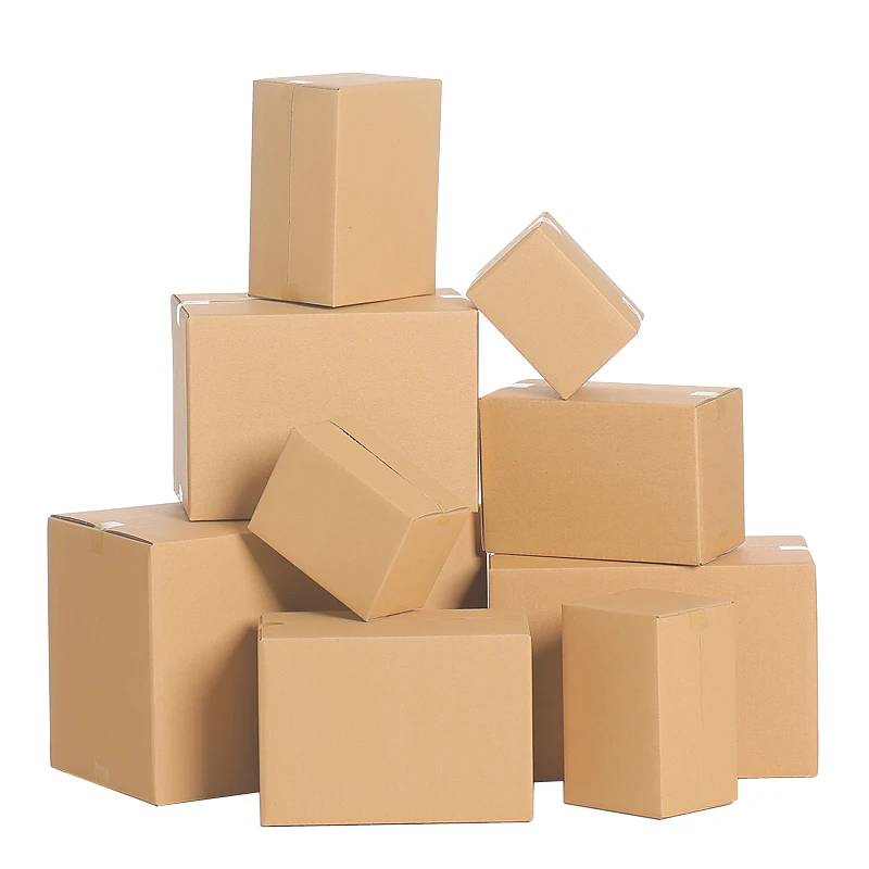 

Xin Jia Yi Packaging Carton Box Manufacturer Cheap Corrugated Box 5 Layer Brown Moving Board Empty Shipping Small Boxes
