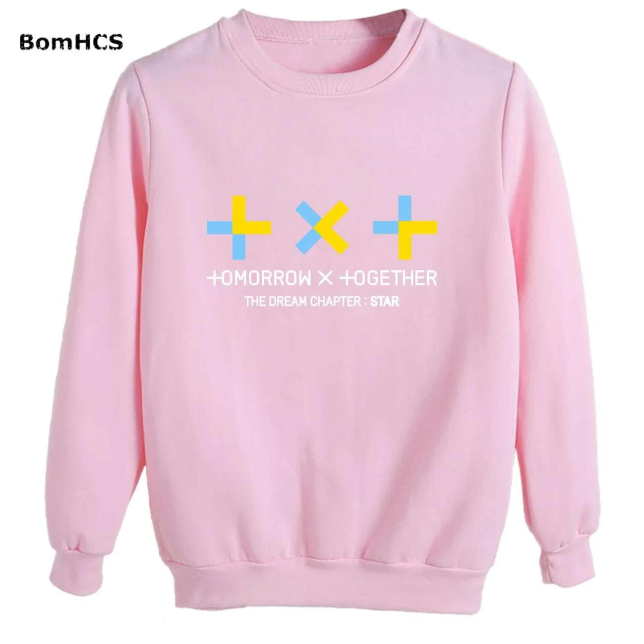 BomHCS Kpop TXT мечта глава звезды хлопковые пуловеры Молодежные спортивные свитеры