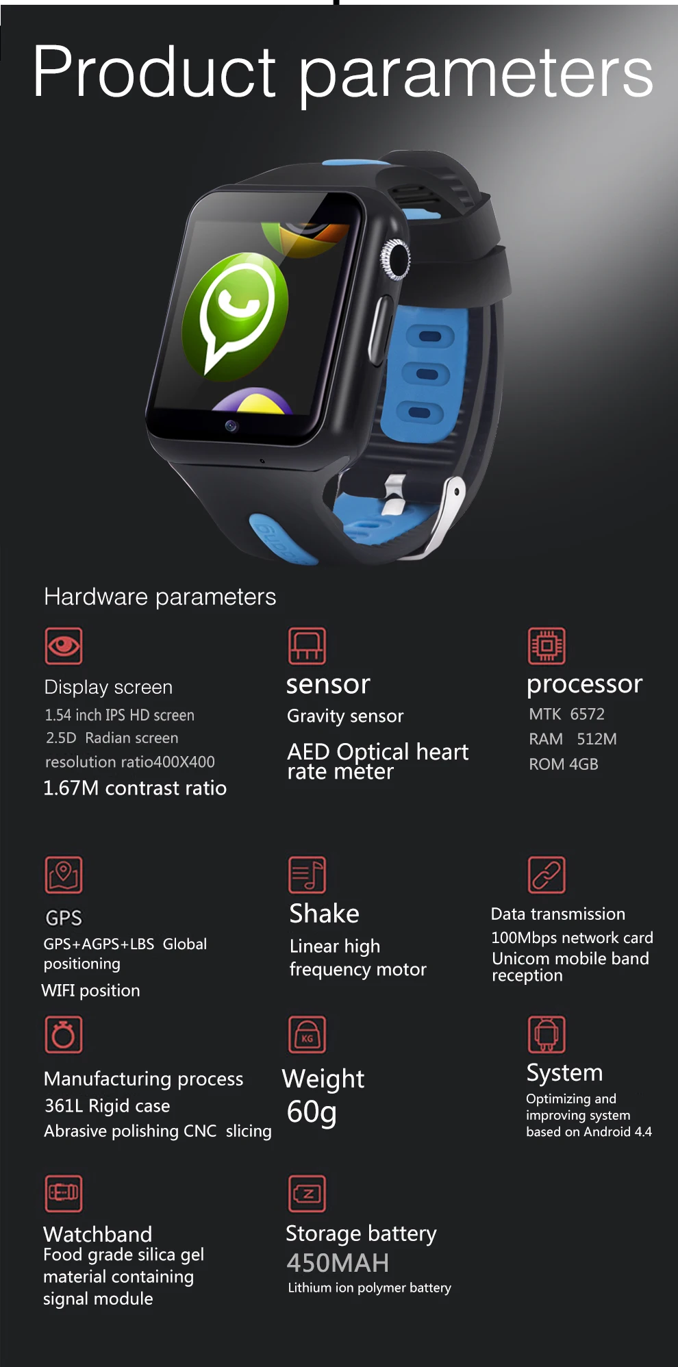 Детские Смарт-часы, водонепроницаемые, V5W, детский браслет, 3g, Wifi, умные часы, gps, безопасный монитор, спортивный фитнес-трекер, детские наручные часы