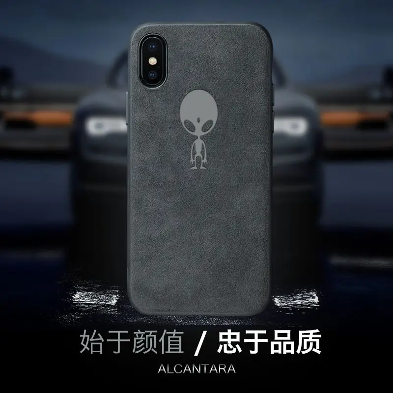 Motorsport AMG Gran Turismo GTR отложным воротником Мех животных крышка чехол для iPhone 6 S плюс 7 8