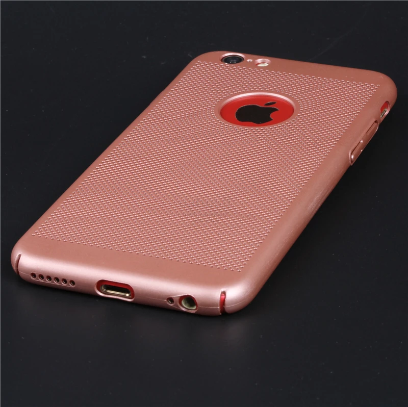Matte PC Back Cover For iPhone 7 Plus case Cooling Radiating Ultra Thin Soft Fundas for 6 6S Cases 360 Degree Protect |