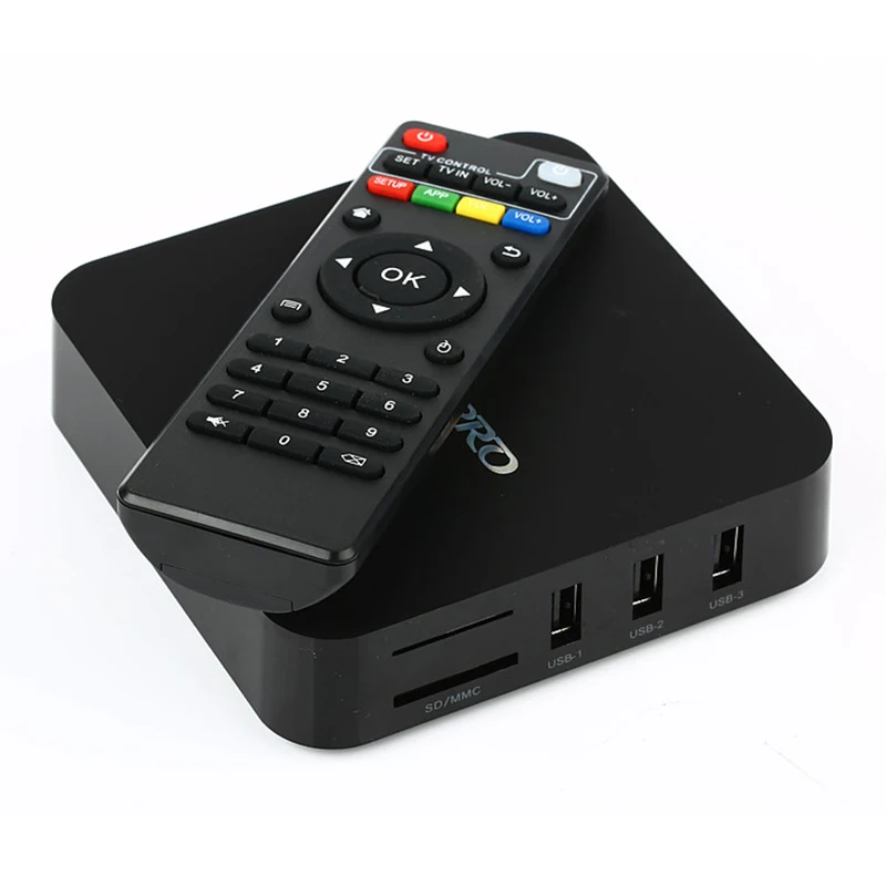 Умная ТВ приставка Amlogic S905W 10 шт. Android 7 1 четырехъядерный процессор 2 4G Wi Fi HD 0