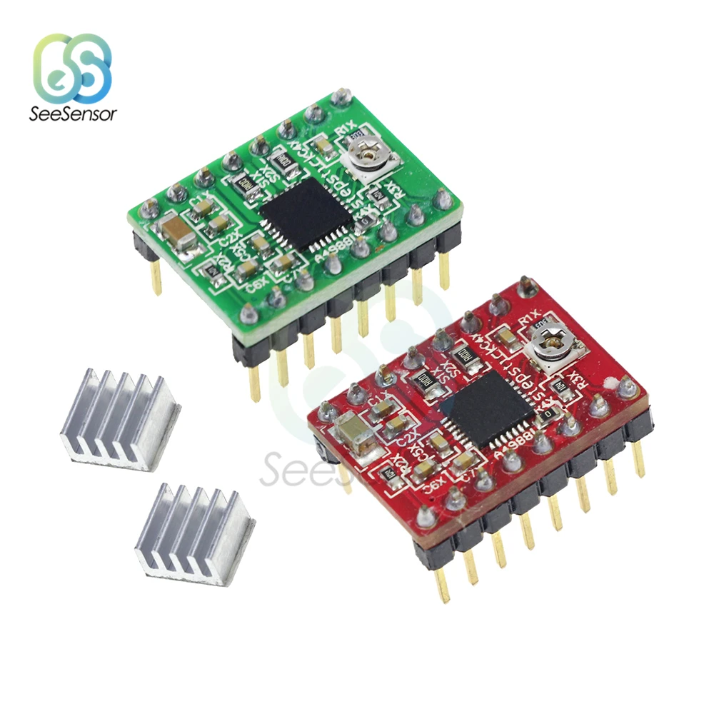Запчасти для 3D принтера Reprap Stepper Driver A4988 модуль шагового двигателя с