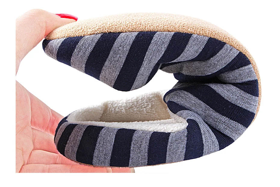 ShoeFurry/Повседневная обувь; мужские зимние домашние тапочки; мягкая плюшевая теплая хлопковая обувь; мужские домашние тапочки; меховые тапочки в полоску для спальни