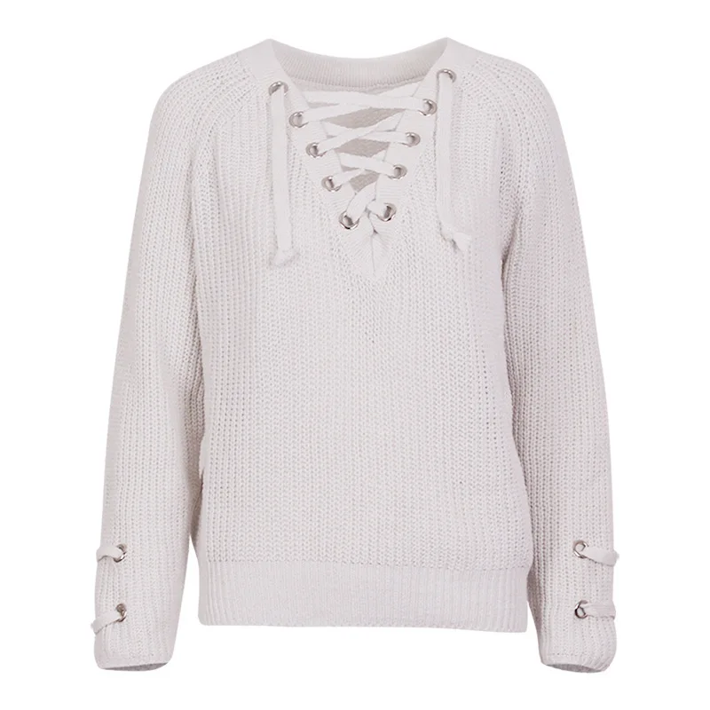 

2019 Women Sweaters And Pullovers Autumn Winter Long Sleeve Pull Femme Solid Pullover Female Casual Knitted Sweater NS3999