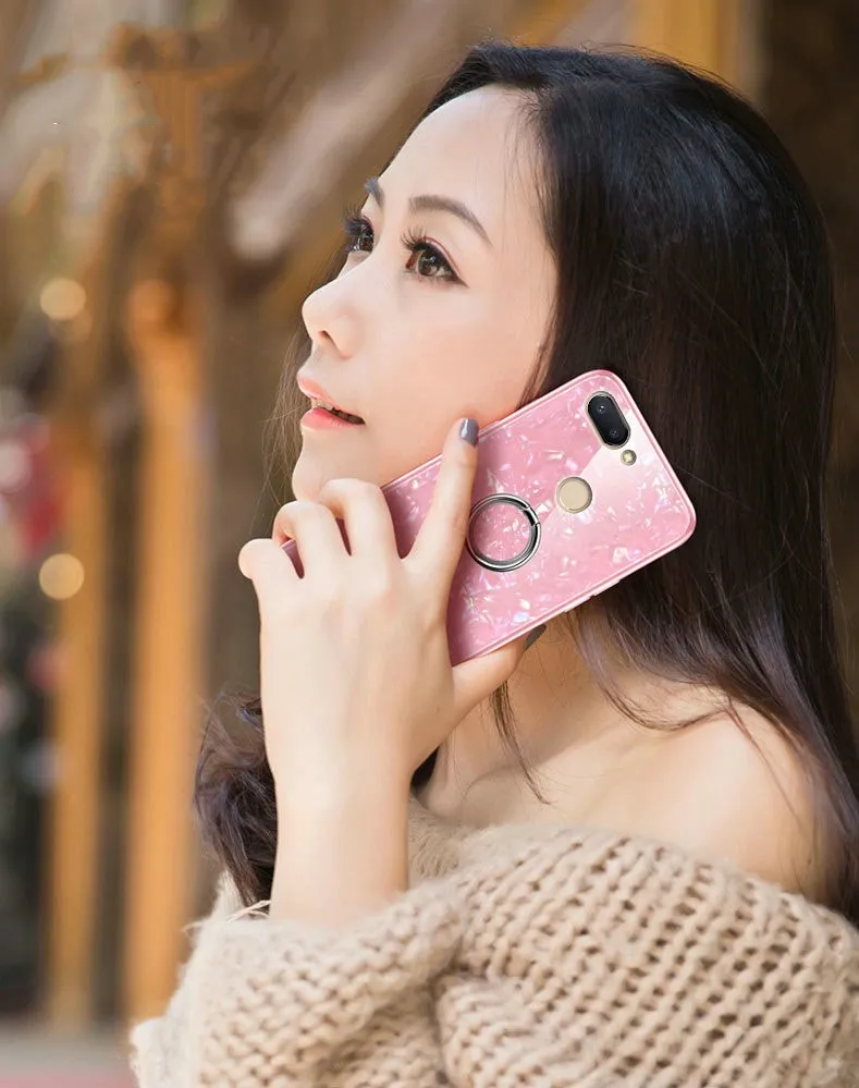 Чехол для Xiaomi Redmi 6 Pro чехол из закаленного стекла магнитный держатель чехлы