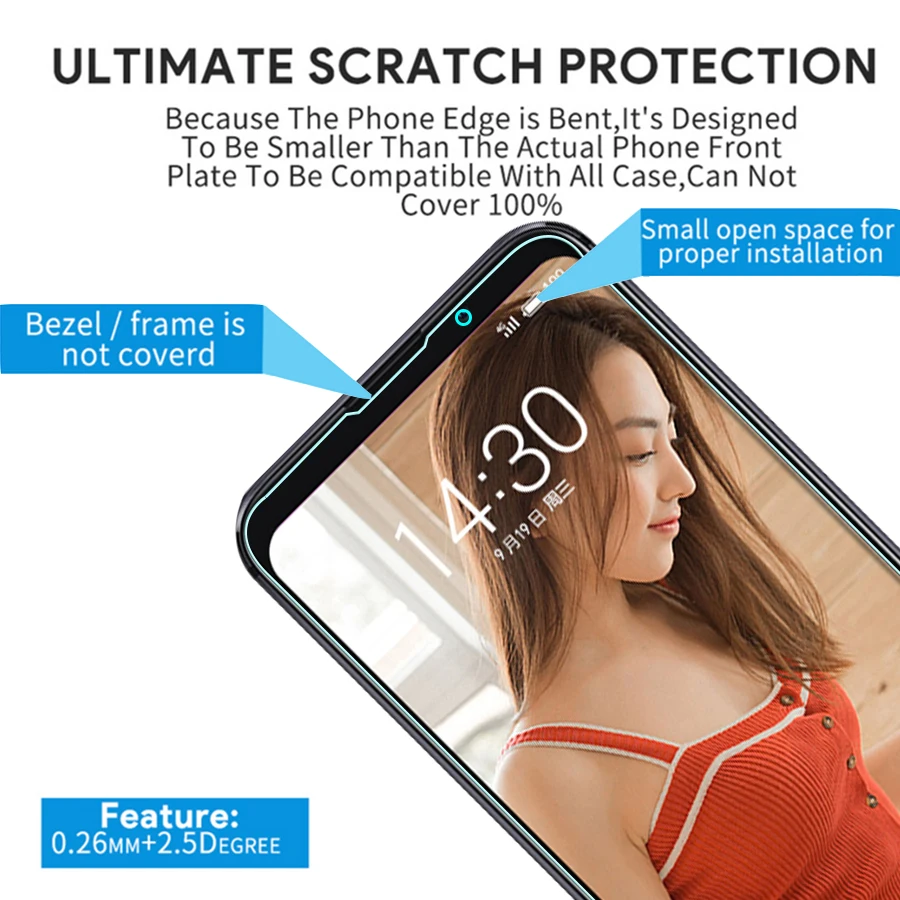 Для Meizu M6 Note 16x15 Pro 7 M6s X8 2.5D закаленное Стекло Ясно Защитная пленка против царапин