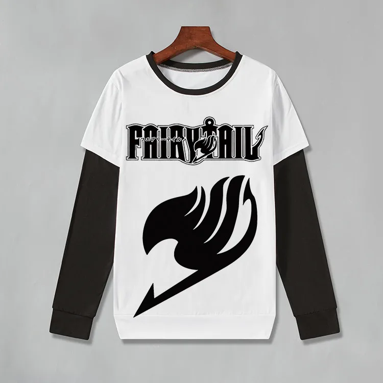 Fairy Tail футболка с длинным рукавом для мужчин/женская мужчин | Мужская одежда