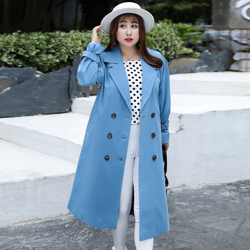 Женский тренчкот модель 2019 года ранняя повседневные топы Длинная ветровка