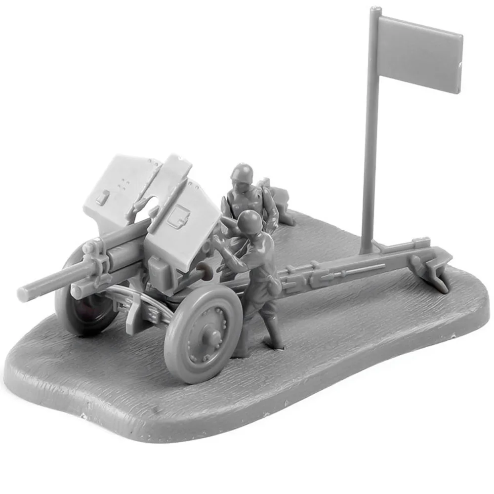 M1938 M30 4D 1: 72 вариант PAK40 M30 M1938 Сборная модель антитанковая пушка сборные игрушки Пазлы Строительные Кирпичи Модель игрушек - Цвет: M1938 M30