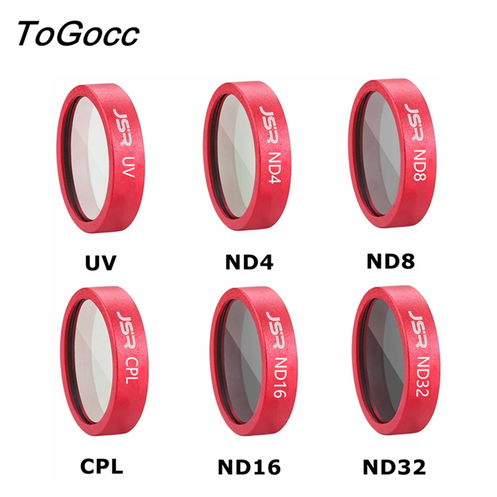 Фильтр объектива UV CPL ND4 ND8 ND16 ND32 Star для DJI Mavic 2 Zoom Drone Camera нейтральная плотность