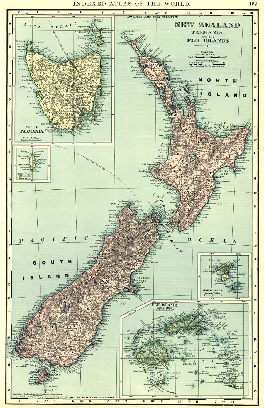 Винтажная Новая Зеландия карта старинный холст печать плакат изысканный дизайн