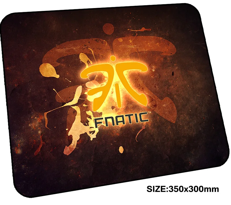 Fnatic Коврик для мыши геймер 350x300x3 мм игровой коврик милый ноутбук ПК Аксессуары