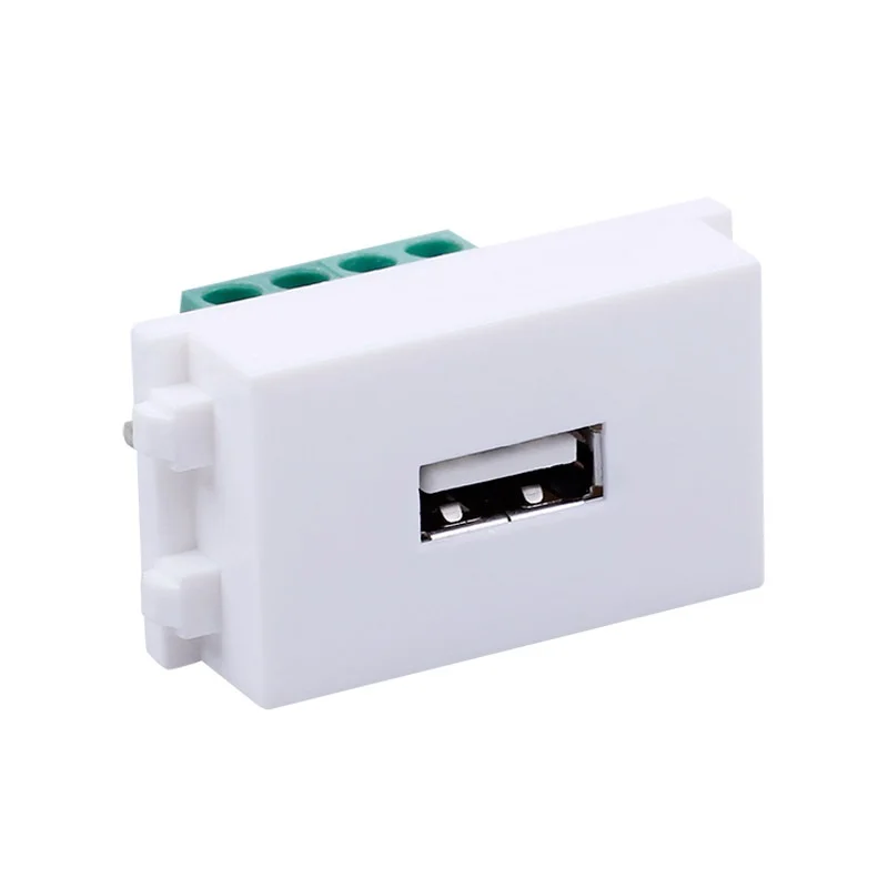 USB модуль 23*36 мм без сварки разъем для передачи данных 86*86 панель