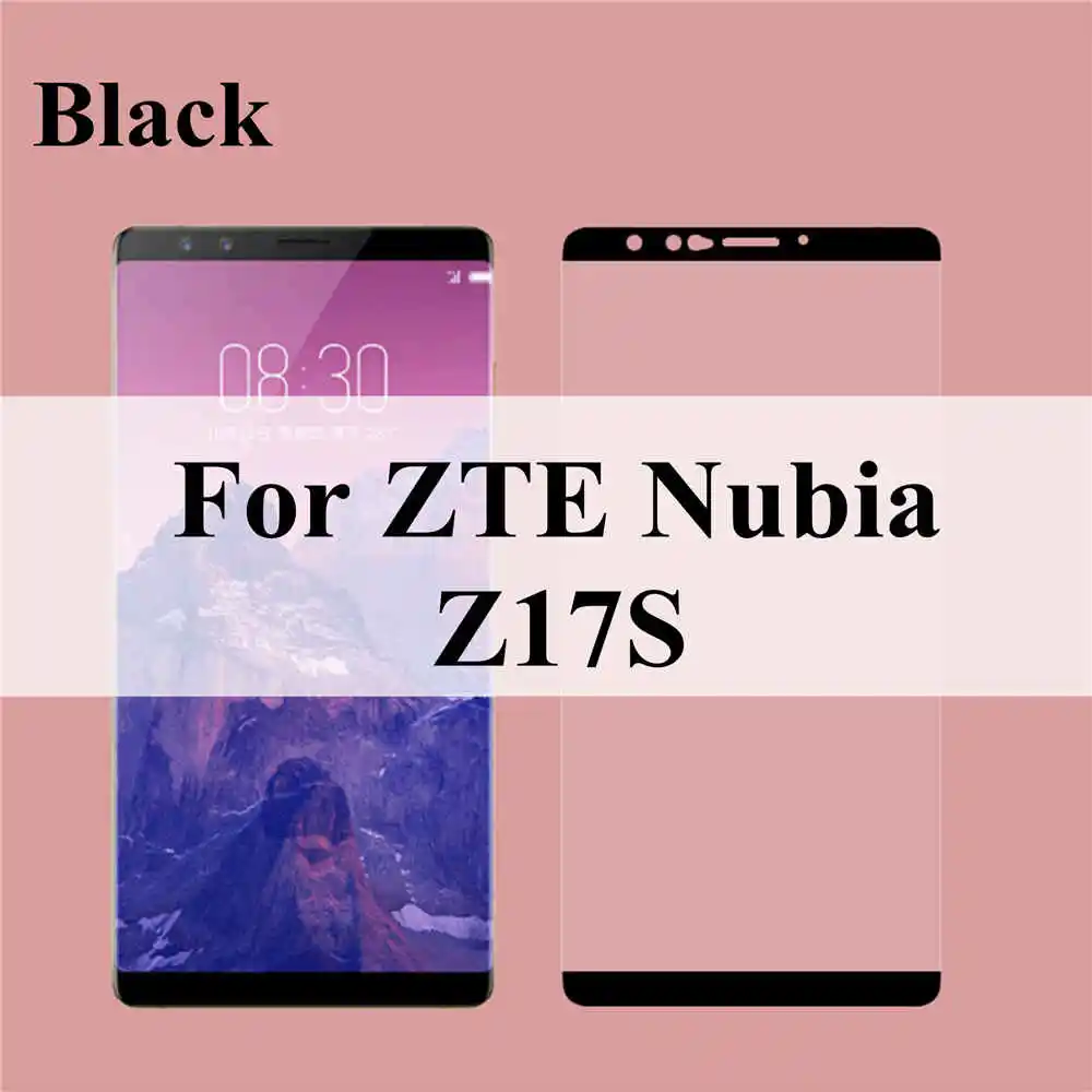 2 предмета Нубия Z17S закаленное Стекло для zte Нубия Z17S z17 s 2.5D 9 H полное покрытие Стекло фильм Экран протектор 5,73 дюймов