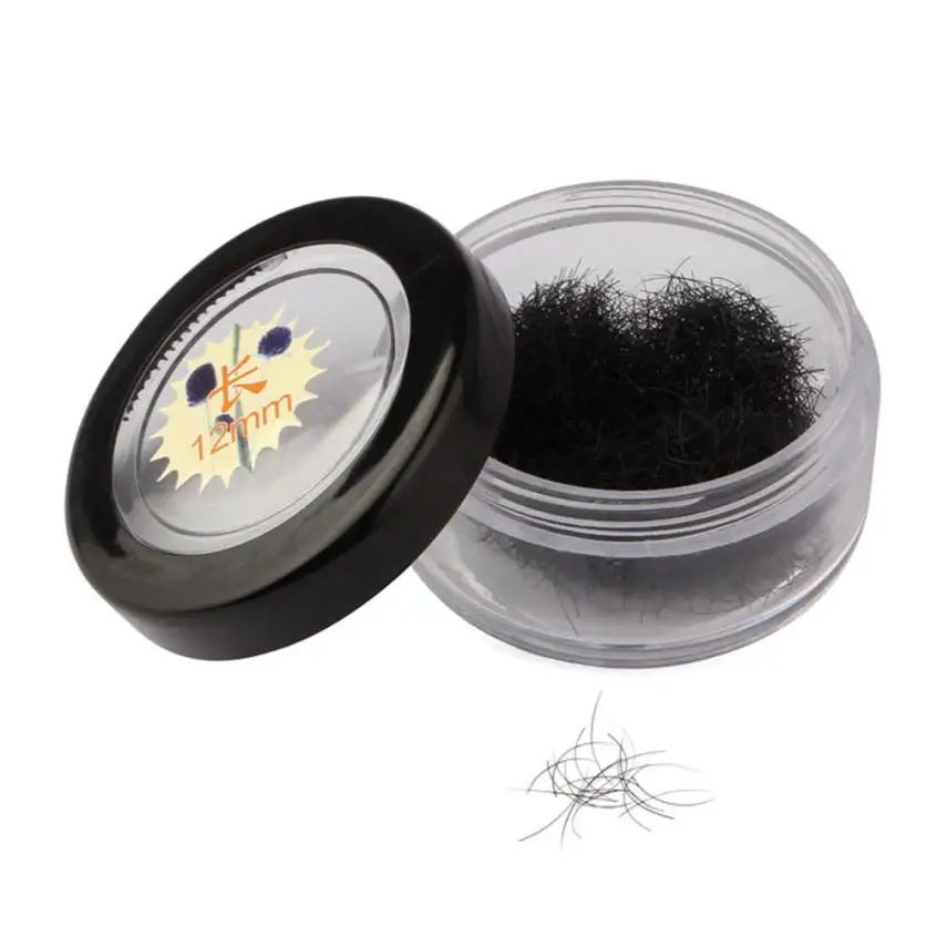 12 мм черные локоны накладные ресницы для наращивания ресниц макияжа инструменты