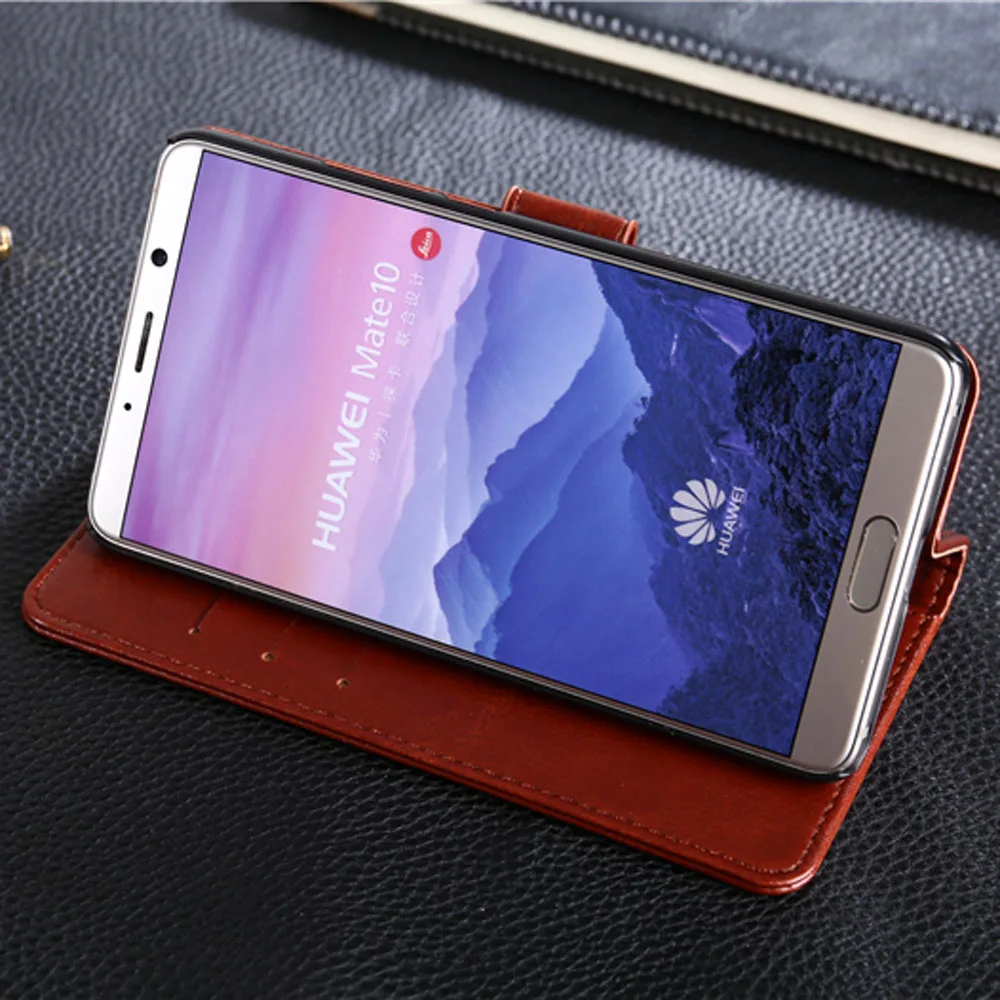 Кожаный чехол-кошелек для Huawei Nova 3i P Smart Plus Mate 10 pro 9 P10 lite P20 Honor Note | Мобильные