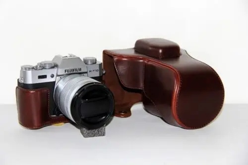 Чехол для смартфона Fujifilm из искусственной кожи camera w/ 16-50 or 18-55mm lens XT30 | Электроника