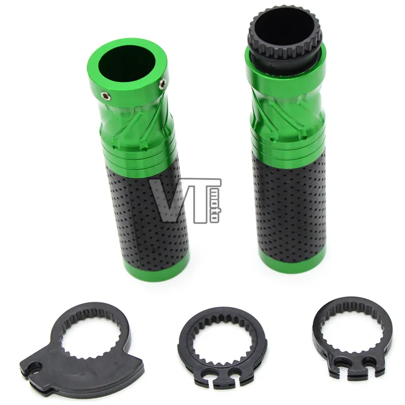 Мотоцикл CNC Универсальный 7/8 ''handlebar захваты Рук Захваты полые руль Для Kawasaki Z1000