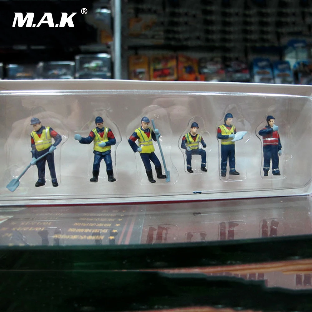 Мини куклы для строительных машин 6 шт. 1/50|doll for|doll dolldolls dolls |