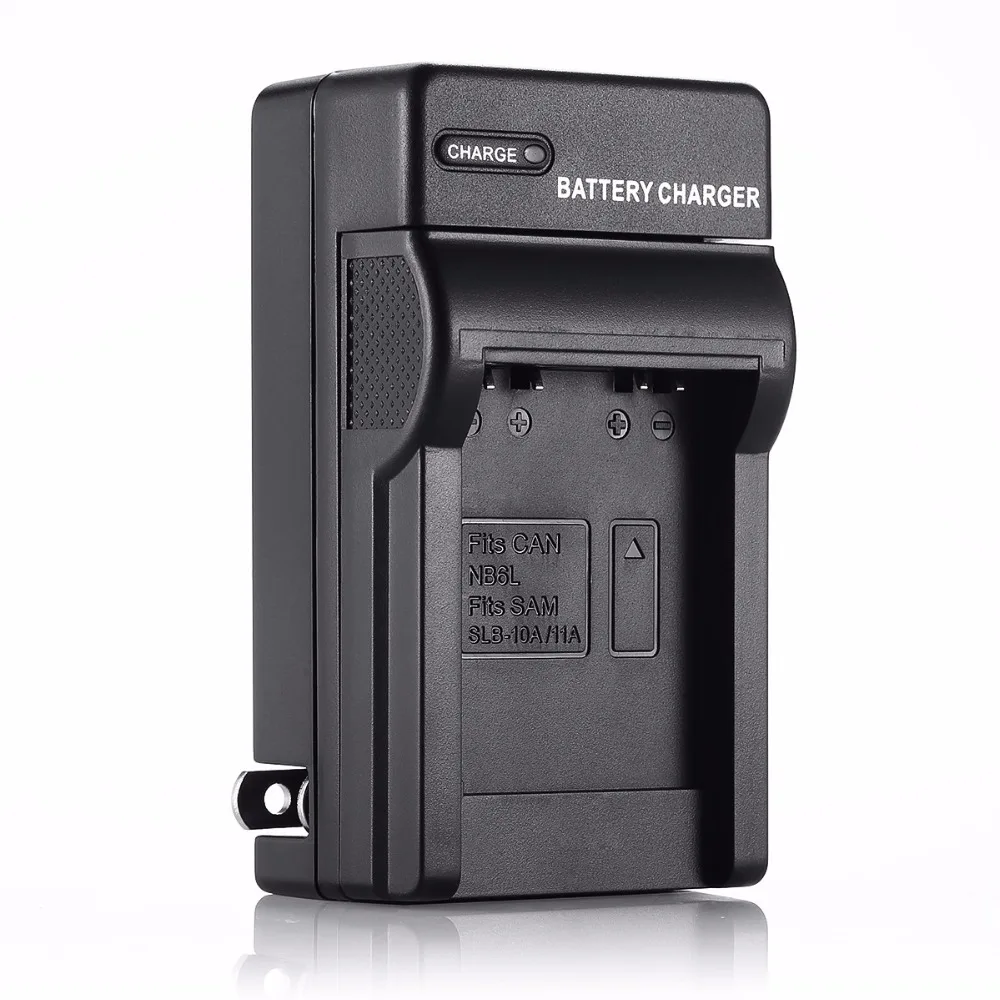 Powerextra 2 шт. NB-6L NB-6LH литий-ионная батарея + зарядное устройство для Canon Powershot D20 D10 S95