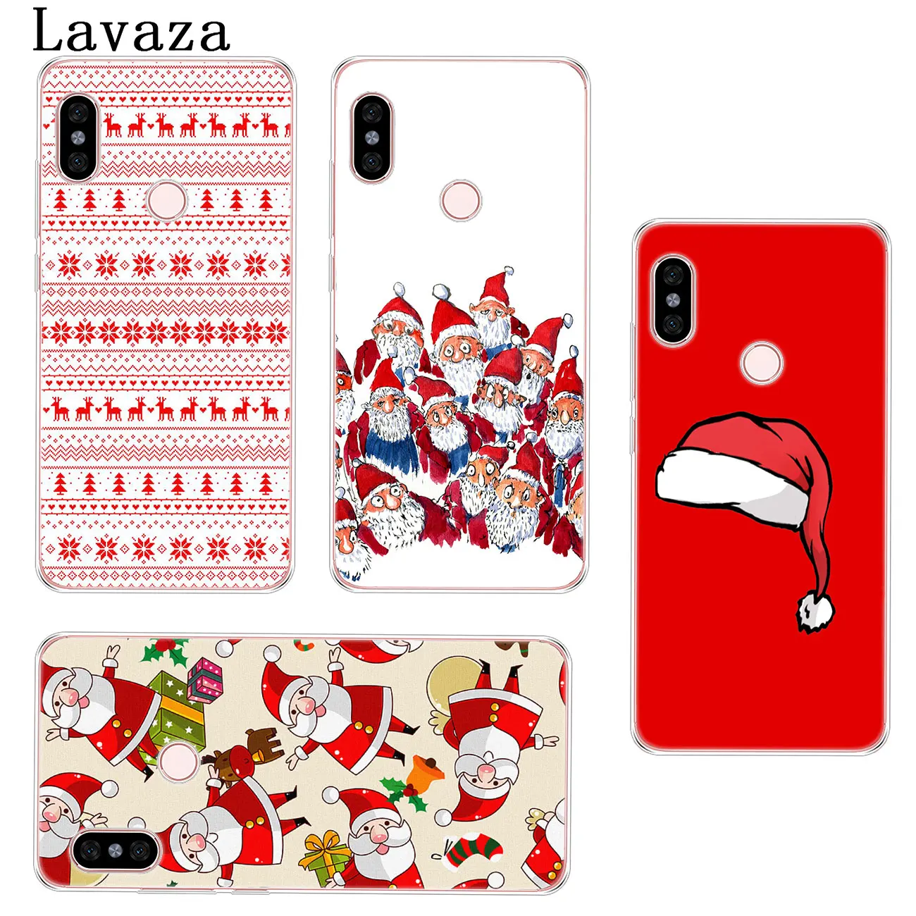 Чехол для телефона Lavaza Merry Christmas новогодний подарок Пончик чехол Xiaomi Redmi 8A 7A 6A 5A K20