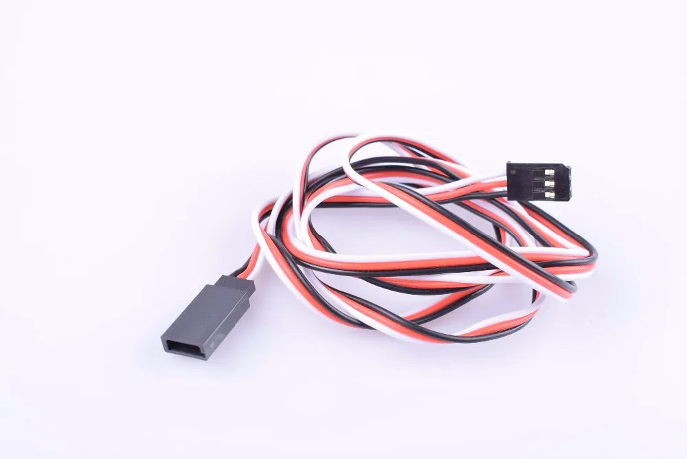 2 шт. 22AWG 100 мм/150 мм/200 мм/300 мм/500 мм/700 мм/1000 мм штекер Futaba servo свинцовый Удлинительный кабель жила для RC servo charger motor