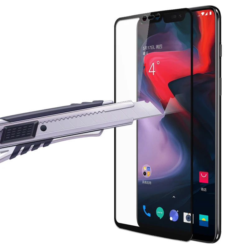 Magtim полное покрытие 9D Закаленное стекло протектор экрана для Oneplus 5 5T 6 защитная