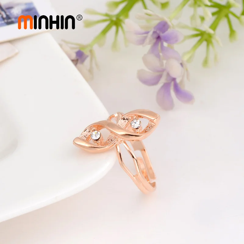 Комплект украшений MINHIN из 3 предметов с золотым покрытием модный аксессуар для
