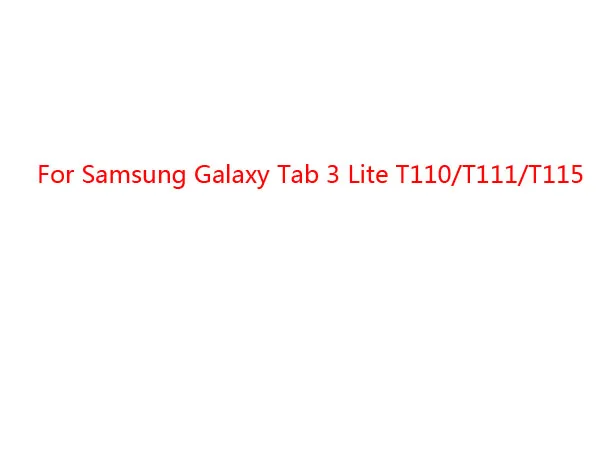 Tab 3 Lite 7.0 T110 Мягкий силиконовый чехол из ТПУ Прозрачный чехол для телефона для samsung Galaxy Планшет Lenovo Tab 3 4 S E S2 S3 S4 PRO 7,0 8,0 10,1 9,7 8,4 10,5 9,7 9,6 дюймов - Цвет: Tab 3 Lite 7.0 T110
