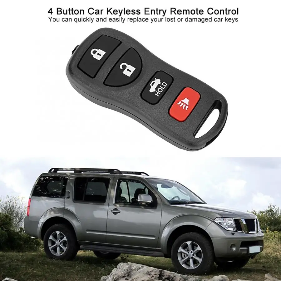 2pcs 4 Button Car Keyless Entry Remote Control Self-programming Key KBRASTU15 ABS Accessories | Автомобили и мотоциклы