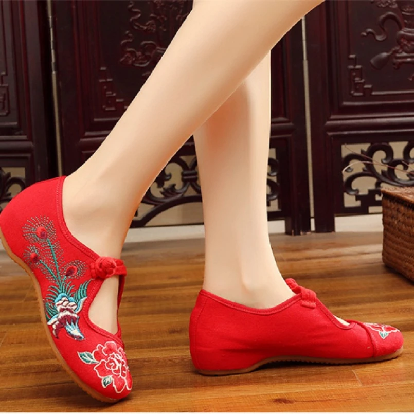 Cresfimix zapatos de mujer женская традиционная Тканевая обувь в стиле ретро китайском
