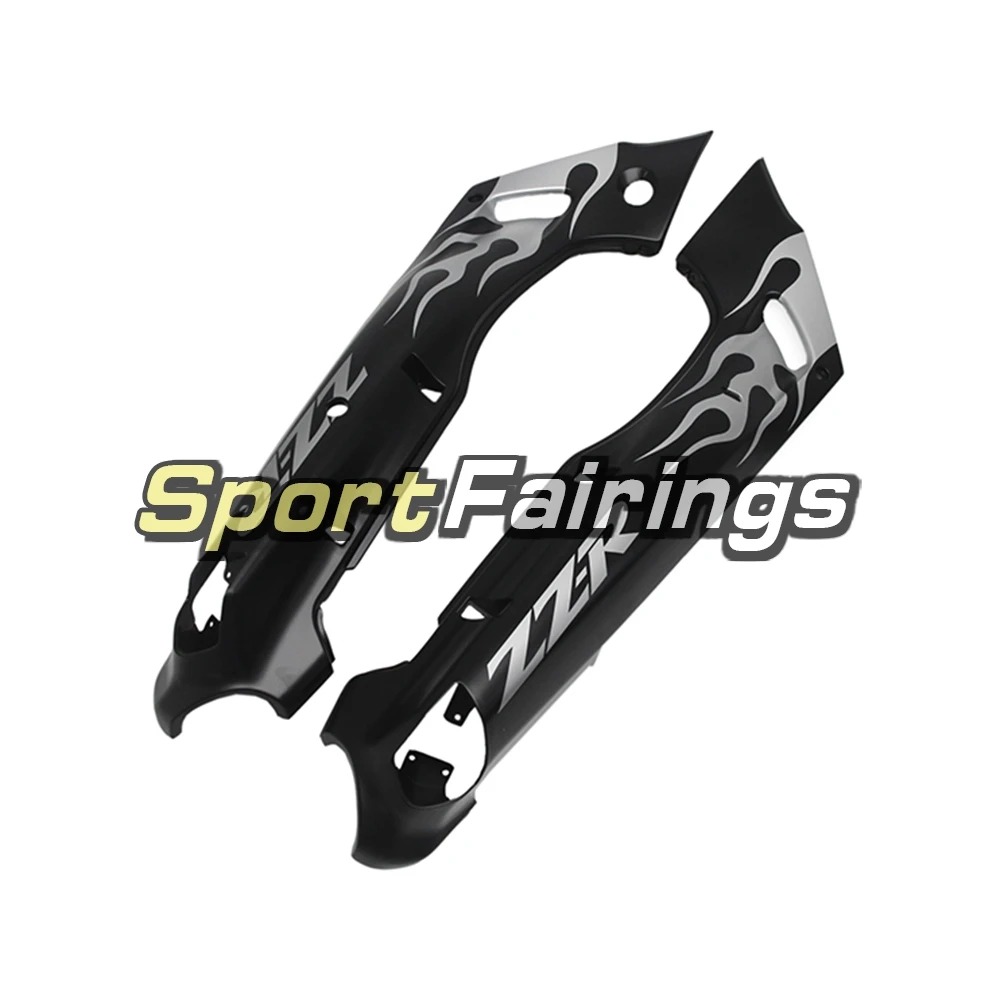 Motorcycle Injection Fairings For Kawasaki ZZR400 ZZR-400 Year 1993 - 2007 ABS Plastic Kit Covers Black Silver Flames | Автомобили и