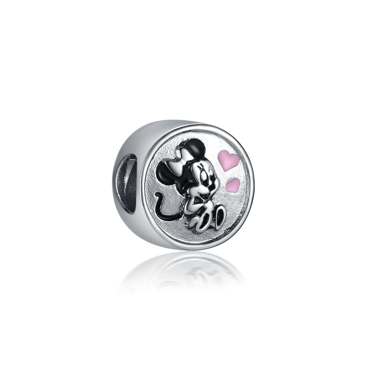 

Handmade DIY Alloy Cartoon Minnie Bracelet Large Hole Bead Jewelry Accessories